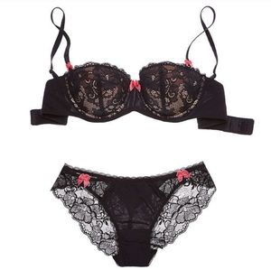 Adore Me Bra 38D and Panty XL Set